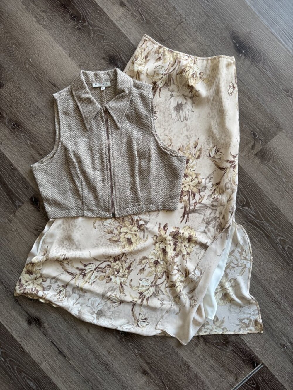 Vintage Y2K Ricki's Floral Flowy Maxi Skirt | M - Picture 10 of 10